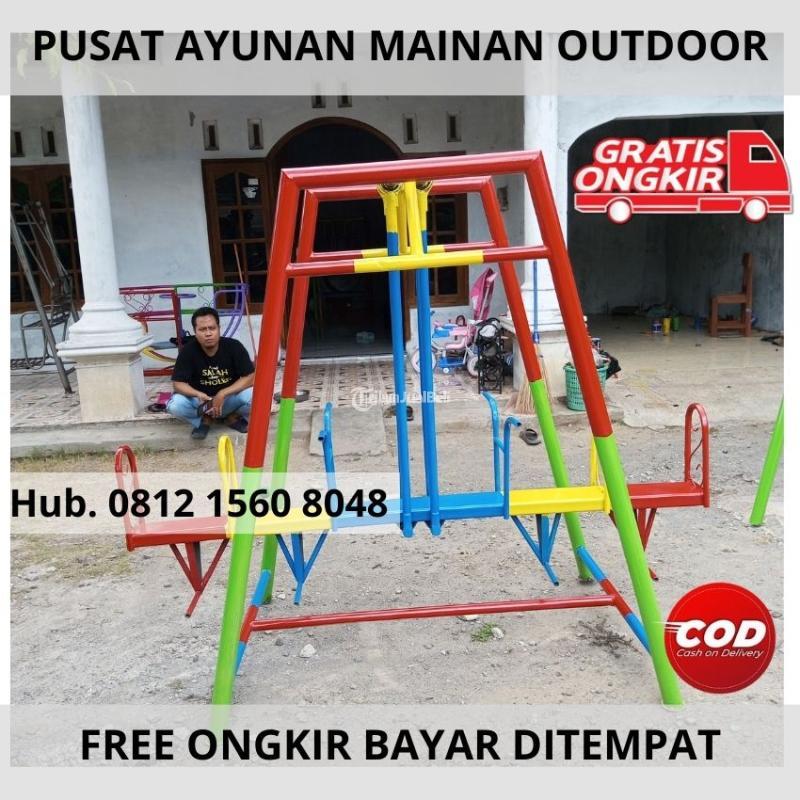 Produksi Ayunan Besi Minimalis Dan Mainan Outdoor Untuk TK Paud - Tabanan Bali
