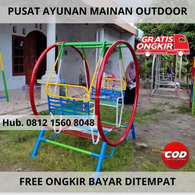 Produksi Ayunan Besi Minimalis Dan Mainan Outdoor Untuk TK Paud - Tabanan Bali