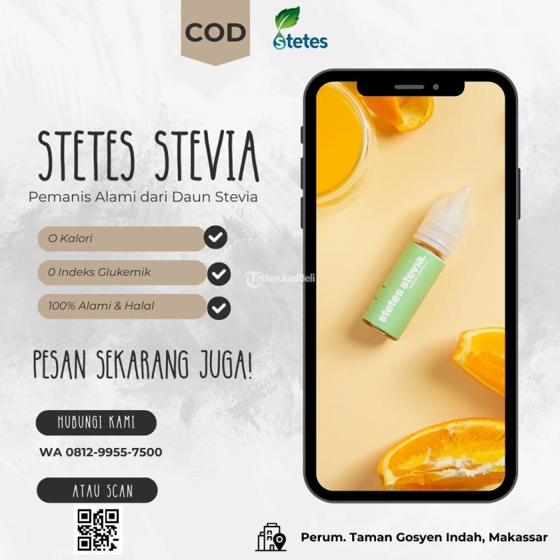 Distributor Resmi Stetes Stevia Terbesar Untuk Kesehatan Bantaeng 15ml - Makassar Sulawesi Selatan 