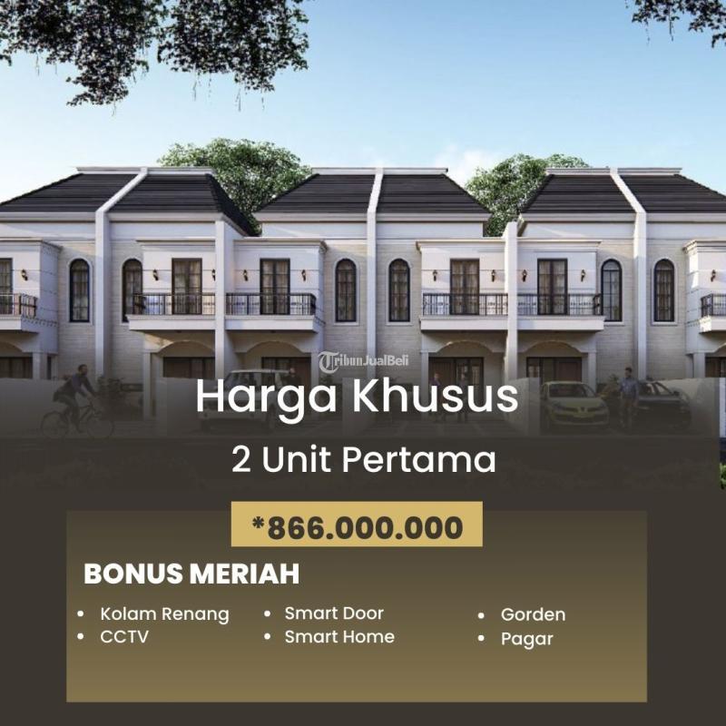 Dijual Rumah 2 Lantai LT69 LB67 3KT 2KM Legalitas SHM Harga Terjangkau - Bekasi Jawa Barat