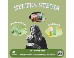Penjual Resmi Stetes Stevia Termurah Untuk Segala Usia  Bulukumba - Makassar Sulawesi Selatan 