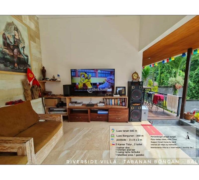 Dijual Villa LB3500 LT500 2KT 2KM Legalitas SHM Siap Huni - Tabanan Bali
