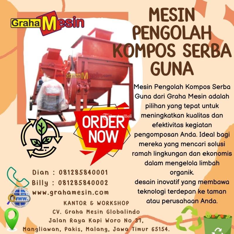 Mesin Pengolah Kompos Serba Guna dari Graha Mesin - Malang Jawa Timur