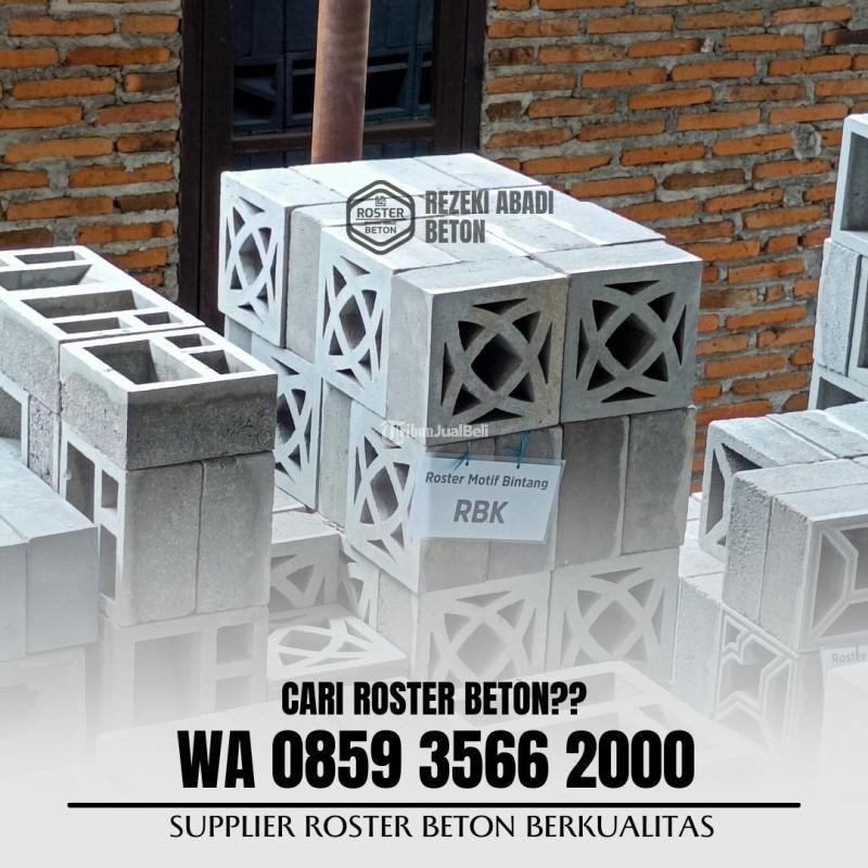 Roster Beton Minimalis Harga Murah - Malang Jawa Timur
