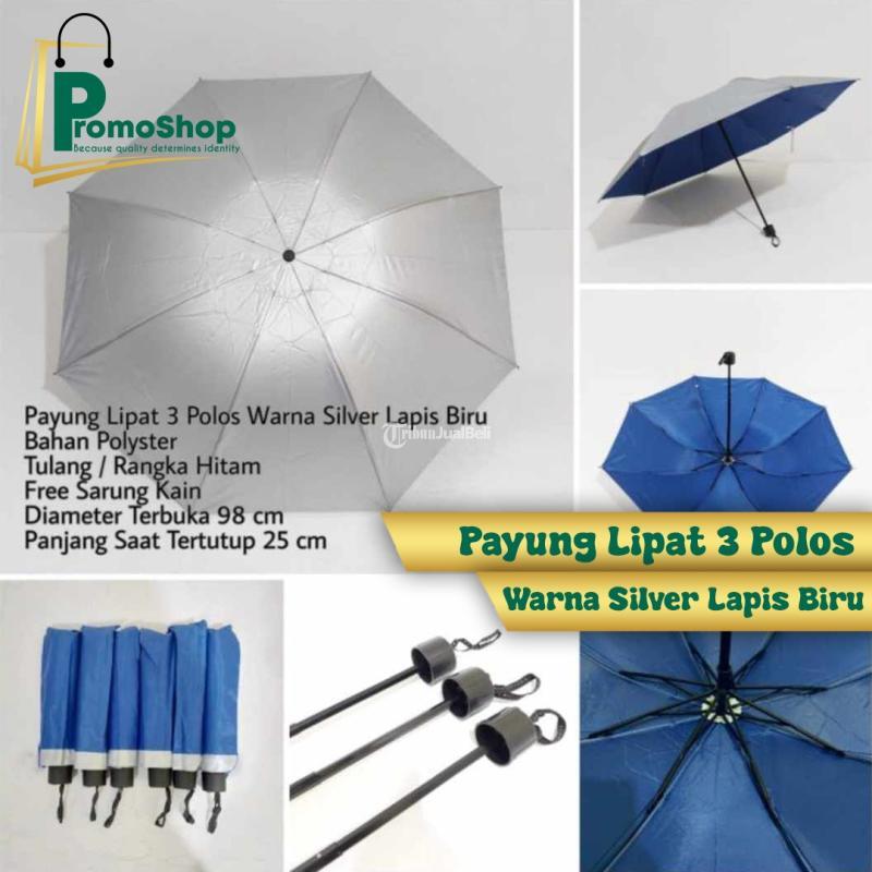 Pabrik Payung Mini Lipat 3 Polos - Surabaya Jawa Timur