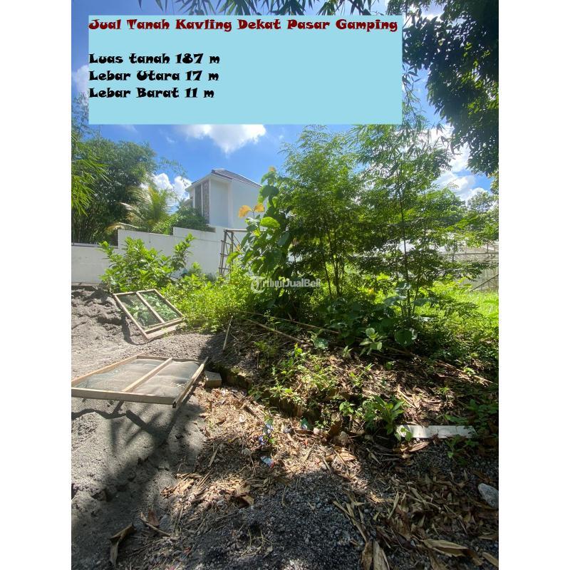 Dijual Tanah Kavling Dekat Pasar Gamping LT187 SHM - Sleman Yogyakarta 