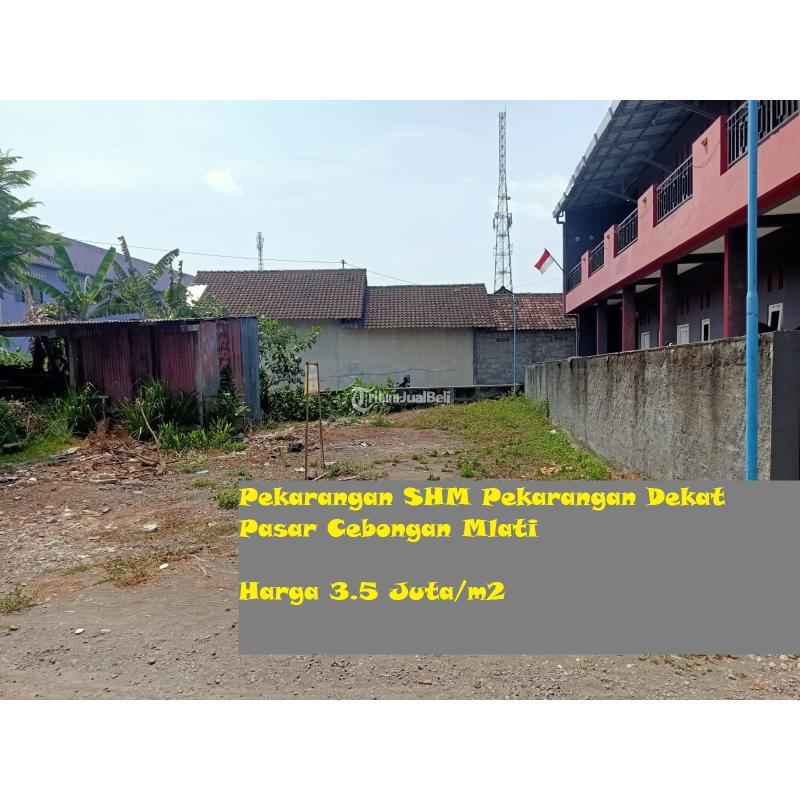 Dijual Pekarangan SHM Pekarangan Dekat Pasar Cebongan Mlati - Sleman Yogyakarta 