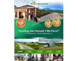 Dijual Tanah Kavling Pacet Rumah Villa Kawasan Asri Sejuk Suasana Pedesaan LT72 SHM - Mojokerto Jawa Timur 