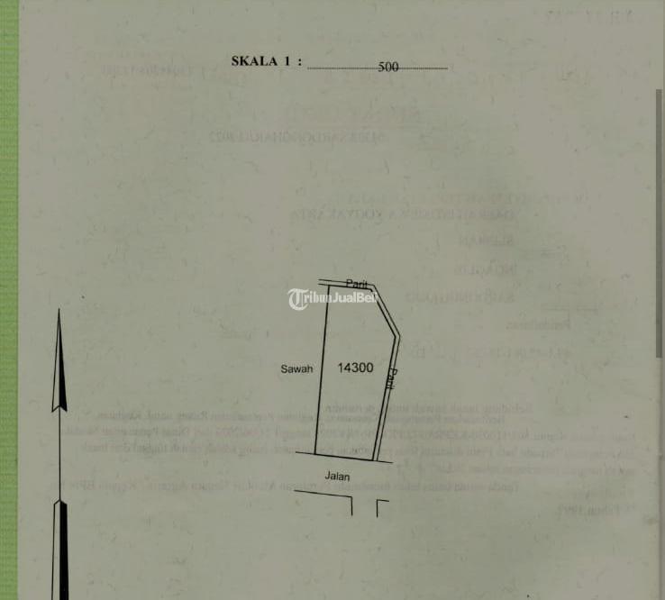 Dijual Tanah Pekarangan SHM Pekarangan Di Jalan Kaliurang Km 10,9 Sardonoharjo LT263 SHM - Sleman Yogyakarta