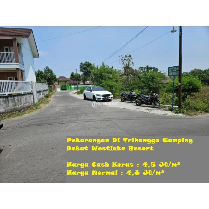 Dijual Tanah Pekarangan Di Trihanggo Gamping Dekat Westlake Resort LT171 SHM - Sleman Yogyakarta 