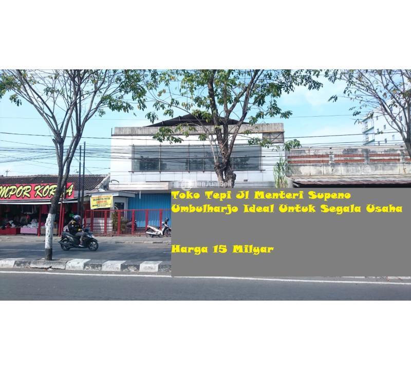 Jual Toko Tepi Jalan 536m2 SGM di Menteri Supeno Umbulharjo Ideal Untuk Segala Usaha - Yogyakarta
