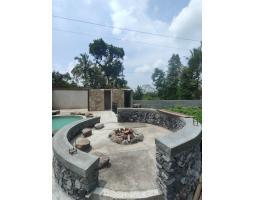 Jual Villa Cantik LT683 LB400 Dengan Kolam Renang Mewah Di Jogja Utara Pakem - Sleman Yogyakarta