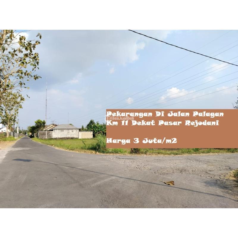 Jual Tanah Pekarangan Luas 130m2 SHM Di Jalan Palagan Km 11 Dekat Pasar Rejodani - Sleman Yogyakarta