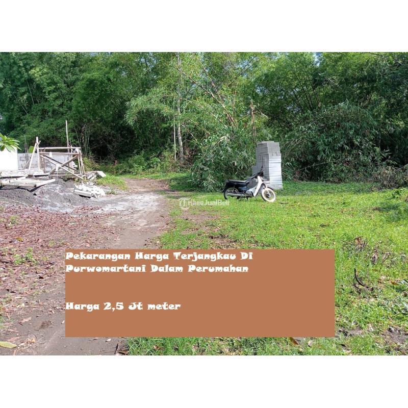 Jual Tanah Pekarangan 212m2 SHM Harga Terjangkau Di Purwomartani Dalam Perumahan - Sleman Yogyakarta