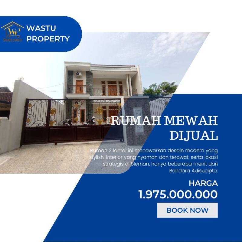 Dijual Rumah Siap Huni 2 Lantai Tipe 150 m2 dekat Adisucipto - Sleman Jogja 