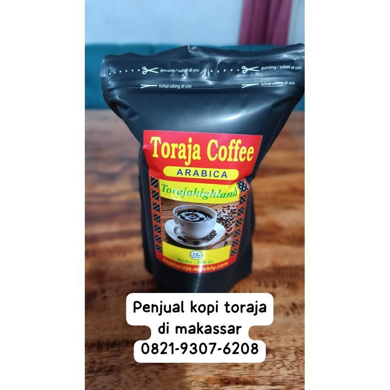 Jualan Kopi Toraja Kemasan Mulai 200 Gram - Makassar Sulawesi Selatan