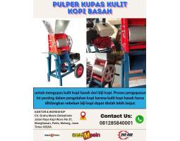 Mesin Pulper  Pengupas Kulit Kopi Basah Berkualitas - Malang Jawa Timur 