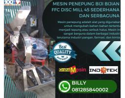 Mesin Penepung Biji Bijian FFC Disc Mill 45 Sederhana dan Serbaguna - Malang Jawa Timur