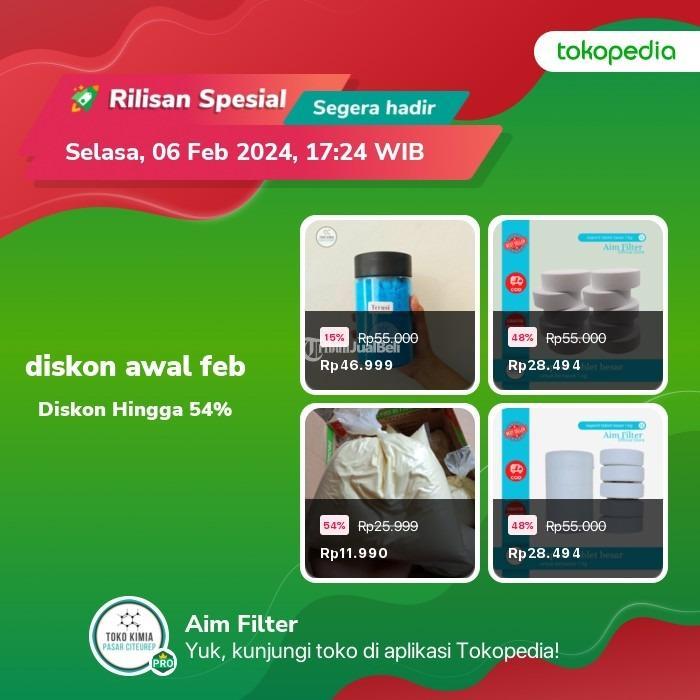 Termurah Kaporit Tablet Besar Isi 90 - Bogor Jawa Barat