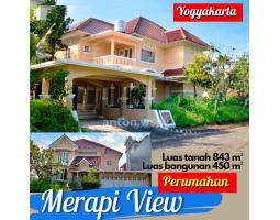 Dijual Rumah Pendopo Jogja Bekas Luas 843 m2 di Perum Merapi View Jl Kaliurang - Sleman Jogja