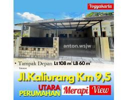 Rumah Jogja Utara LT108 LB60 Perum Merapi View Jl Kaliurang Km 9,5 SHM IMB - Sleman Yogyakarta