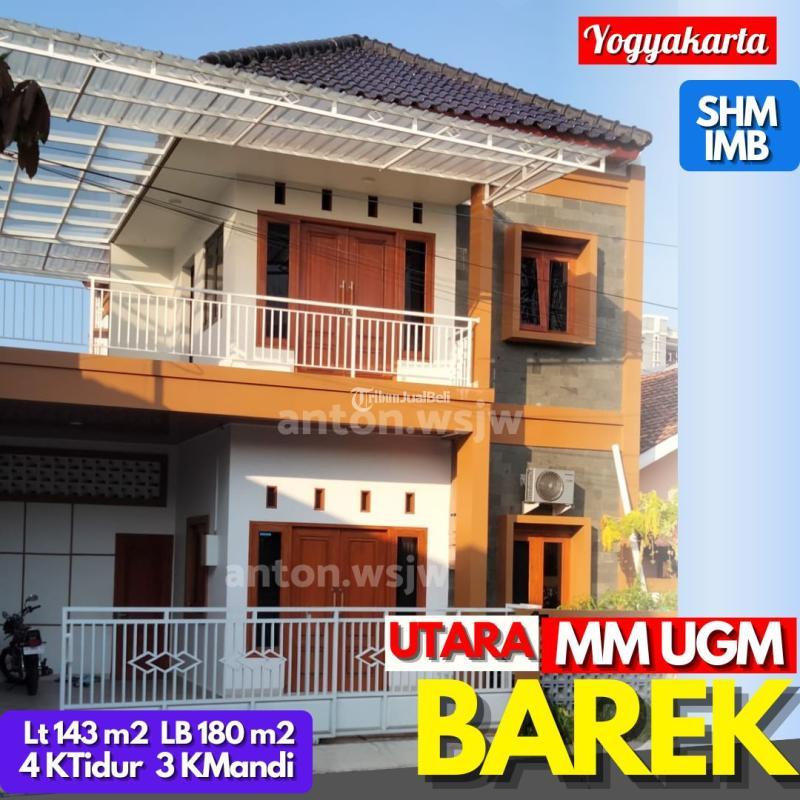 Dijual Rumah Baru Jogja 2 Lantai Siap Huni Utara MM UGM LT143m2 SHM - Sleman