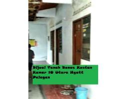Jual Tanah 203m2 SHM Bonus Kostan Kamar 10 Utara Hyatt Palagan - Sleman Yogyakarta