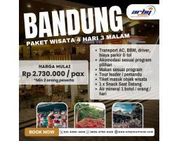 Paket Wisata Bandung 4 Hari 3 Malam - Jakarta Pusat