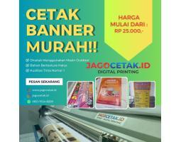 Cetak Banner Ukuran Bisa Custom Harga Murah - Sidoarjo Jawa Timur
