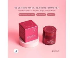 Retinol Booster Daviena Skincare Sleeping Mask Glowing Mencerahkan - Surabaya Jawa Timur