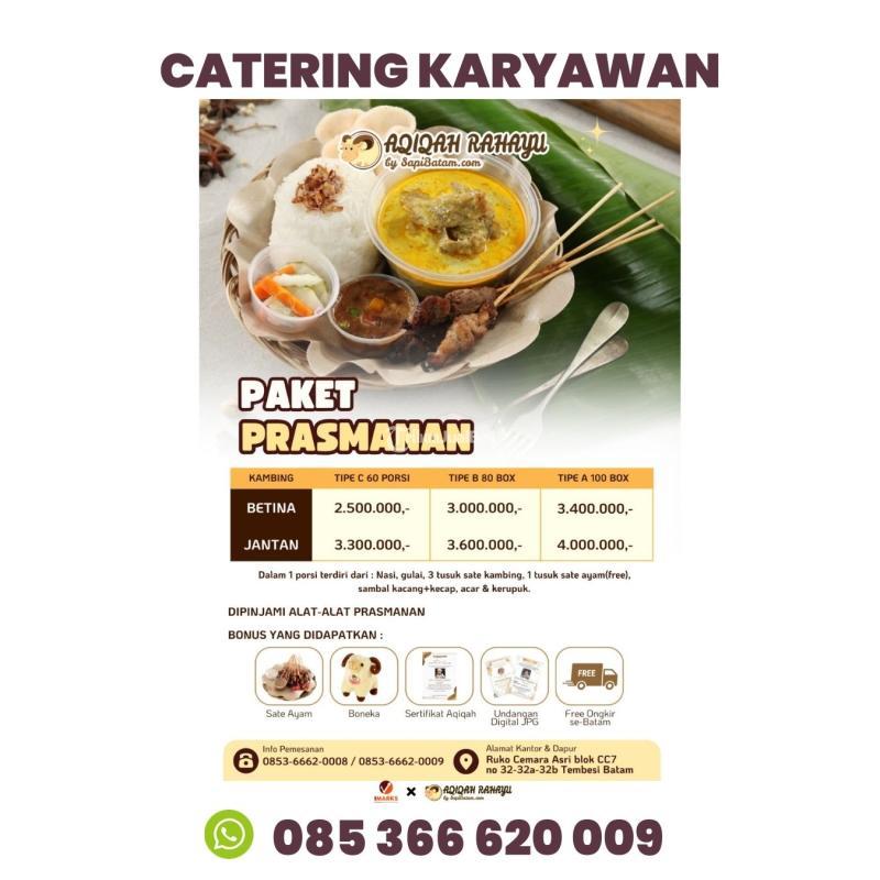 Jasa Catering Terbaik Event Keluarga di Batam Rahayu Promo Terbatas - Batam Kepulauan Riau