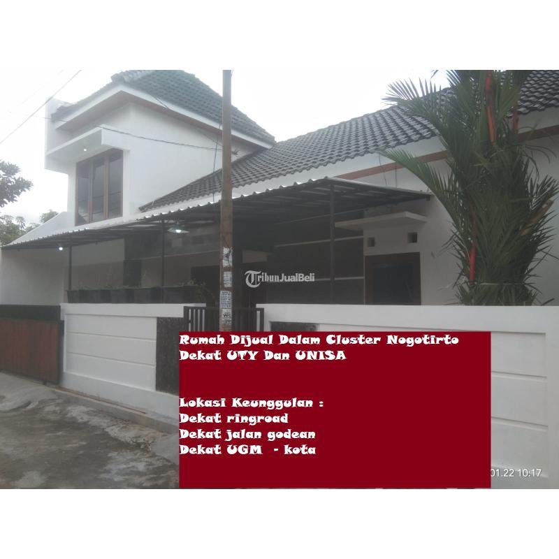 Jual Rumah Dalam Cluster Nogotirto LT141 3KT 2KM SHM Dekat UTY Dan UNISA - Sleman Yogyakarta
