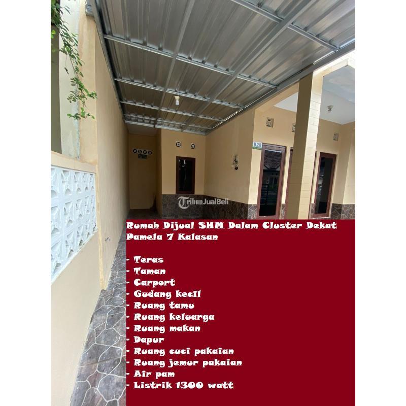 Jual Rumah SHM Dalam Cluster LT104 LB90 SHM Dekat Pamela 7 Kalasan - Sleman Yogyakarta