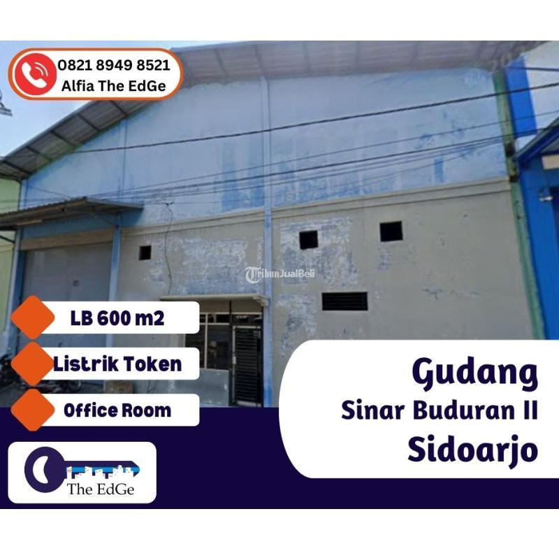 Jual Gudang Industri Ringan Luas 600m2 di Lingkar Timur Akses Kontainer - Sidoarjo Jawa Timur