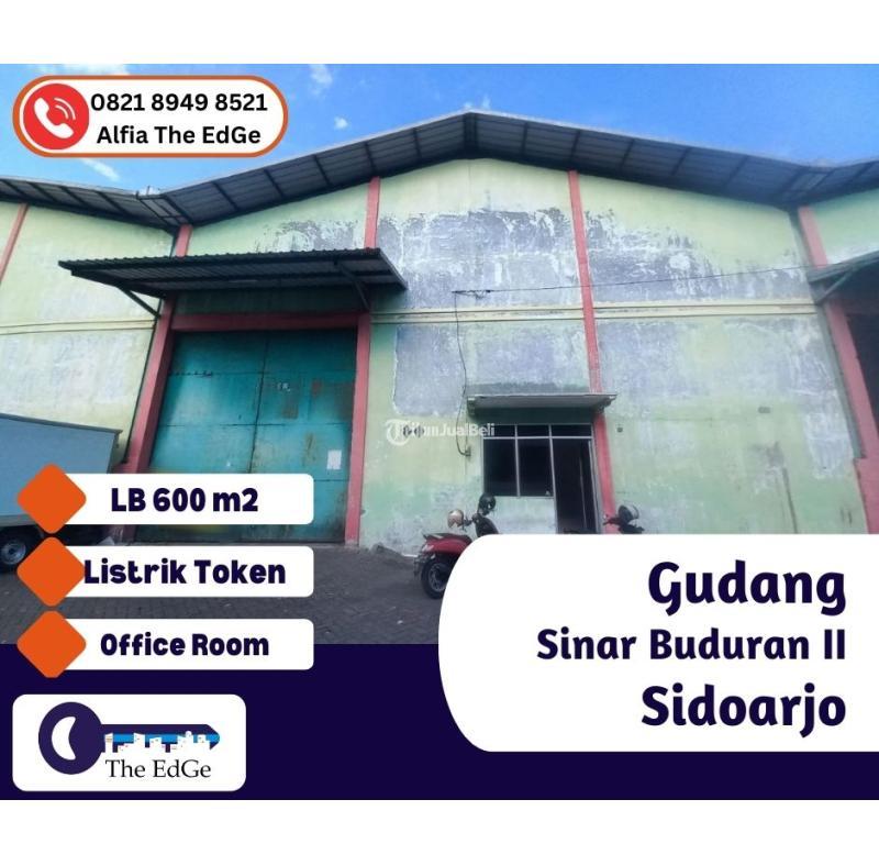 Disewakan Gudang Industri Ringan Luas 600m2 Lingkar Timur Sidoarjo Siap Pakai - Sidoarjo Jawa Timur
