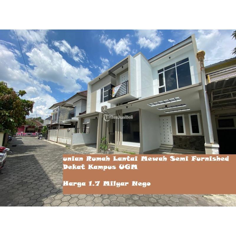 Dijual Rumah Rumah Lantai Mewah Semi Furnished Dekat Kampus UGM - Sleman Yogyakarta 