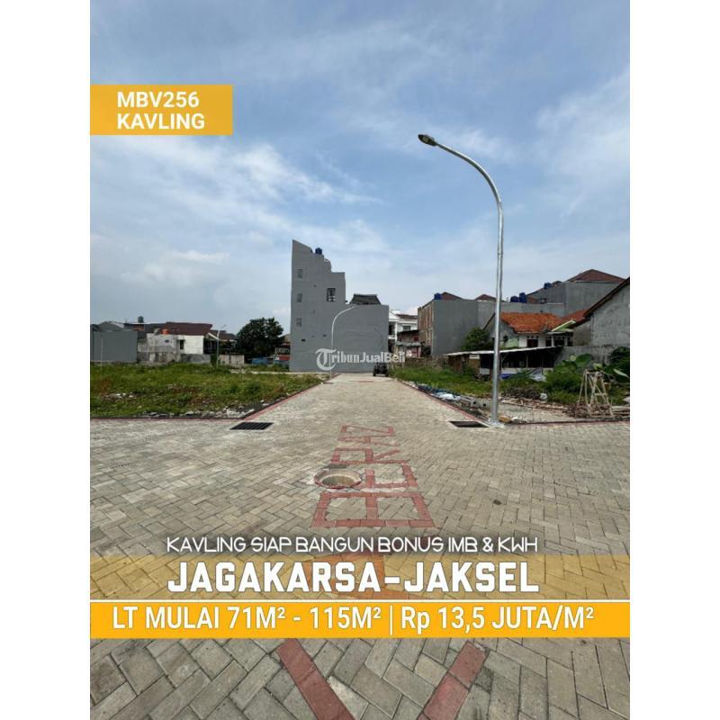 Dijual Tanah Kavling Siap Bangun Jagakarsa LT 115 Legalitas SHM - Jakarta Selatan 