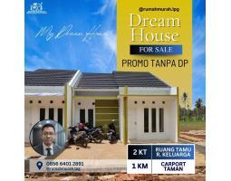 Dijual Rumah Baru Luas 36 Akses Mudah di Tengah Kota - Bandar Lampung