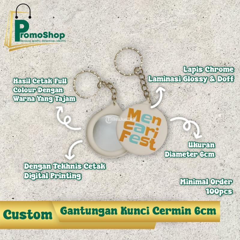 Cetak Keychain Souvenir Gantungan Kunci Caleg Custom Murah Terdekat - Surabaya Jawa Timur