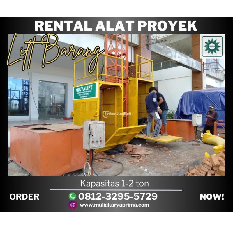 Rental Lift Material Hoist Crane - Palembang Sumatera Selatan