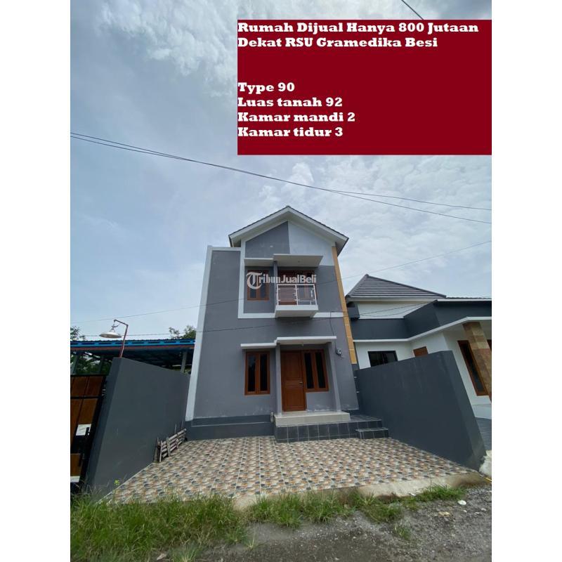 Dijual Rumah Tipe 90 Luas 92m 3KT 2KM Dekat RSU Gramedika Besi - Sleman Yogyakarta