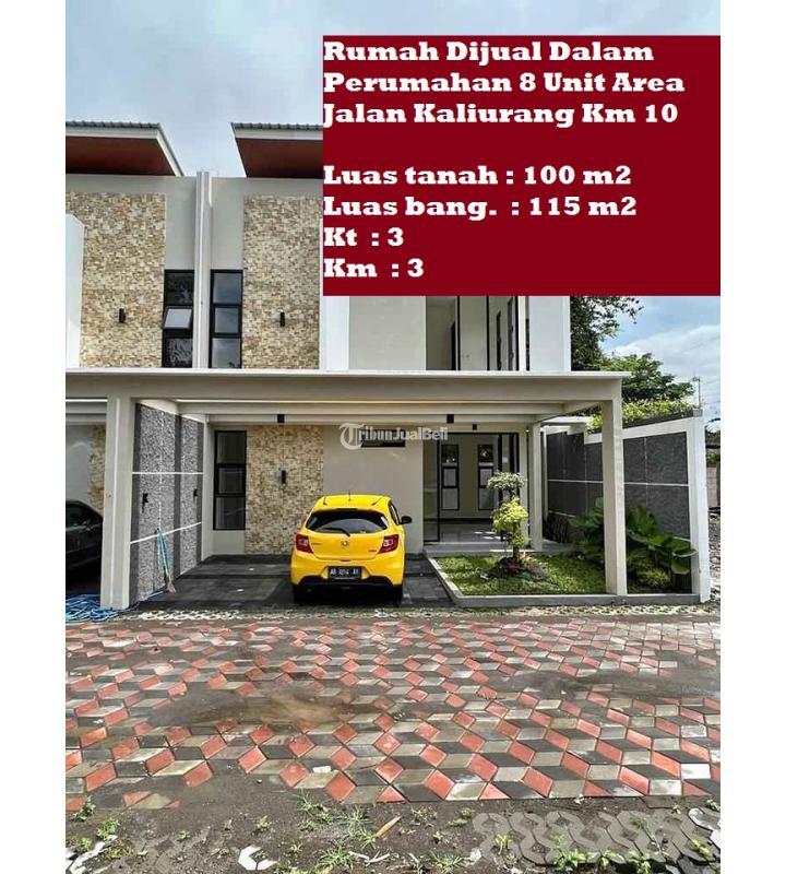 Jual Rumah LT100 LB115 3KT 3KM SHM Dalam Perumahan 8 Unit Area Jalan Kaliurang Km 10 - Sleman Yogyakarta