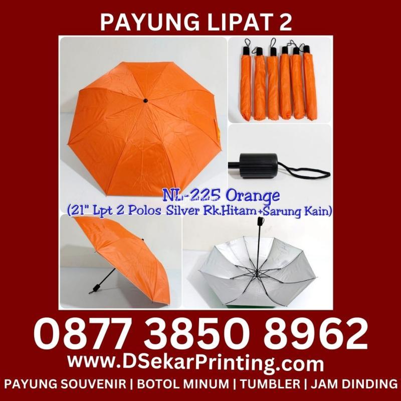 Souvenir Payung Lipat 2 Pusakanagara Dsekar Printing - Subang Jawa Barat