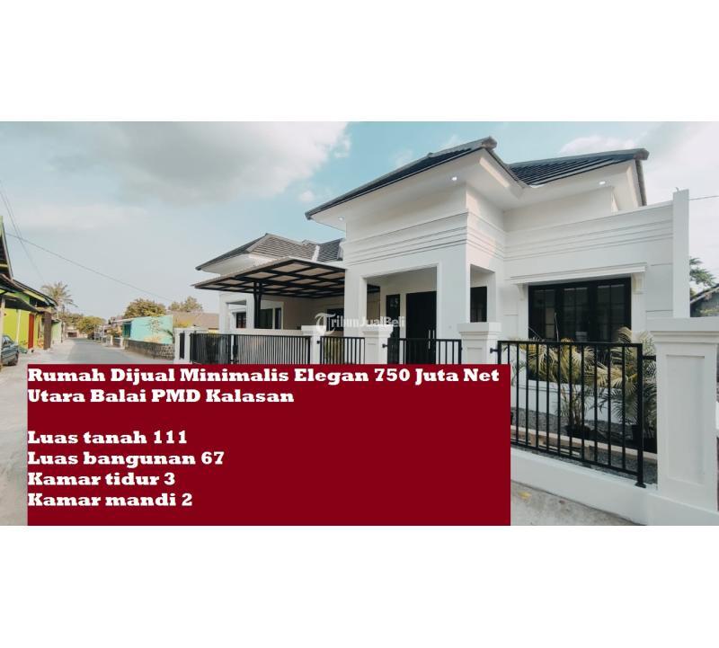 Dijual Rumah Minimalis EleganTipe 67 Harga 750 Juta Net Utara Balai PMD Kalasan - Sleman Jogja