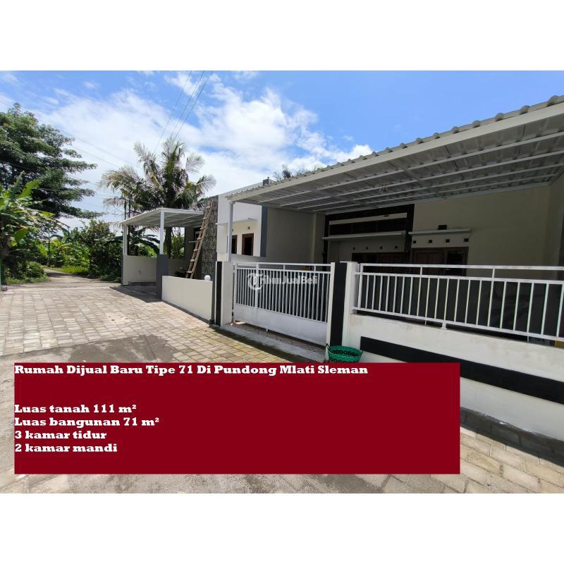 Dijual Rumah Dijual Baru Tipe 71 Di Pundong Mlati LT111 LB71 3KT 2KM - Sleman Yogyakarta 