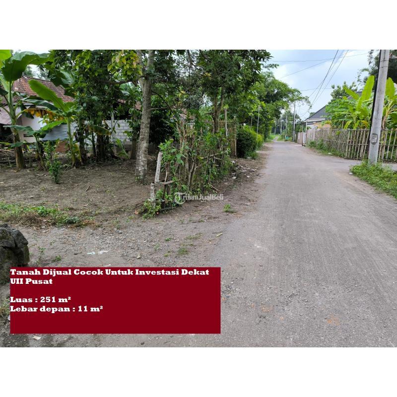 Dijual Tanah Cocok Untuk Investasi Dekat UII Pusat LT251 SHM - Sleman Yogyakarta 
