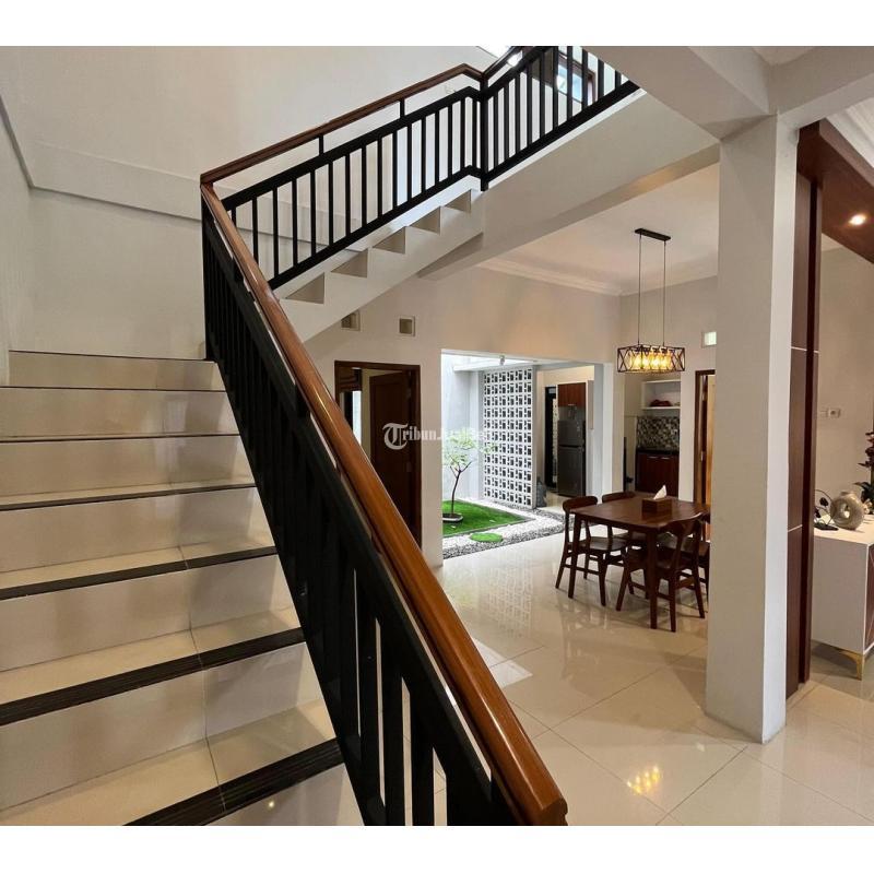 Jual Rumah 2 Lantai Full Furnish Baru Luas 128 n2 Dekat Poda DIY - Sleman Jogja