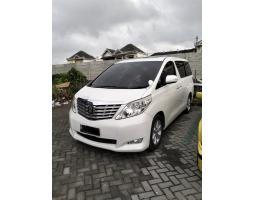 Mobil Toyota Alphard CBU Premsound 2010 Bekas Terawat - Yogyakarta