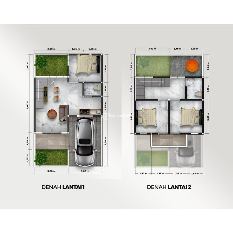 Dijual Rumah LT60 LB60 3KT 2KM Legalitas SHM Siap Huni - Bandung Barat Jawa Barat