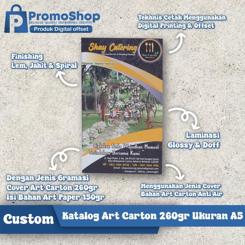 Cetak Buku Menu Makanan Custom - Surabaya Jawa Timur 